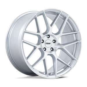 TSW Wheels – TW002 LASARTHE – Silver – 17″x8″ 35mm – Summer Wheels – TW002SD17805135